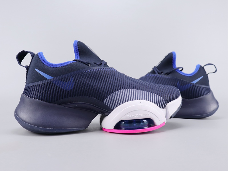 2002 Nike Air Zoom Superrep Deep Blue White Running Shoes